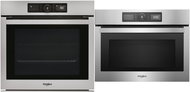 WHIRLPOOL AKZ9 6230 IX + WHIRLPOOL ABSOLUTE AMW 506/IX - Built-in Oven & Microwave Set