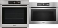 WHIRLPOOL AKZ9 6230 IX + WHIRLPOOL ABSOLUTE AMW 9605/IX - Built-in Oven & Microwave Set