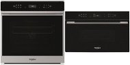 WHIRLPOOL W7 OS4 4S1 P + WHIRLPOOL W COLLECTION W7 MD440 NB - Built-in Oven & Microwave Set