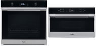 WHIRLPOOL W COLLECTION W7 OM5 4S P + WHIRLPOOL W7 MD440 - Built-in Oven & Microwave Set