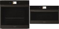 WHIRLPOOL W COLLECTION W9 OM2 4S1 P BSS + WHIRLPOOL W COLLECTION W9 MD260 BSS - Built-in Oven & Microwave Set