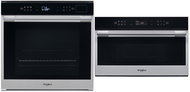WHIRLPOOL W COLLECTION W7 OS4 4S1 H + WHIRLPOOL W7 MD440 - Built-in Oven & Microwave Set