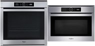 WHIRLPOOL ABSOLUTE AKZM 8480 IX + WHIRLPOOL ABSOLUTE AMW 506/IX - Built-in Oven & Microwave Set