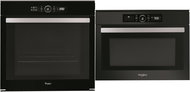 WHIRLPOOL ABSOLUTE AKZM 8480 NB + WHIRLPOOL ABSOLUTE AMW 506 / NB - Built-in Oven & Microwave Set