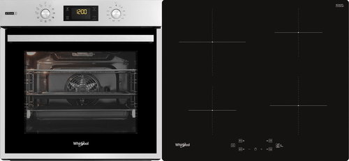 WHIRLPOOL OAS KP8V1 IX + WHIRLPOOL WS Q2160 NE - Oven & Cooktop Set - Main image