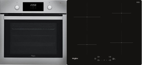 WHIRLPOOL AKP 745 IX + WHIRLPOOL WS Q2160 NO - Oven & Cooktop Set - Main image