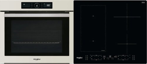 WHIRLPOOL AKZ9 6230 S + WHIRLPOOL WL B8160 NE - Oven & Cooktop Set - Main image