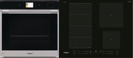 WHIRLPOOL W9 OP2 4S2 H + WHIRLPOOL WF S9365 BF / IXL - Oven & Cooktop Set