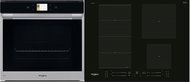WHIRLPOOL W COLLECTION W9 OM2 4MS2 H + WHIRLPOOL WF S9365 BF/IXL - Oven & Cooktop Set