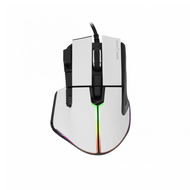 White Shark MARROK WHITE - Gaming-Maus