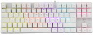 White Shark COMMANDOS WHITE, US layout, červený SW (GK-2106) - Gaming Keyboard