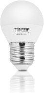 Whitenergy LED žiarovka SMD2835 G45 E27 5 W teplá biela - LED žiarovka