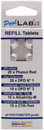 WATER I.D. Replacement Tablet Set for PoolLab 1.0 / PoolLab 2.0 Photometer - PH Tester