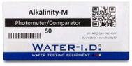 WATER I.D. "Alkalinity (M)" Reagents for measuring alkalinity, 50 tablets - PH Tester