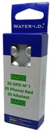 WATER I.D. Replacement Tablet Set for PT500 Tester (20 tablets - Phenol Red, DPD No. 1, Alkatest) - PH Tester