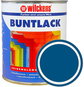 Wall Paint Wilckens German synthetic topcoat semi-gloss Buntlack Seidenglaenzend blue - Malířská barva