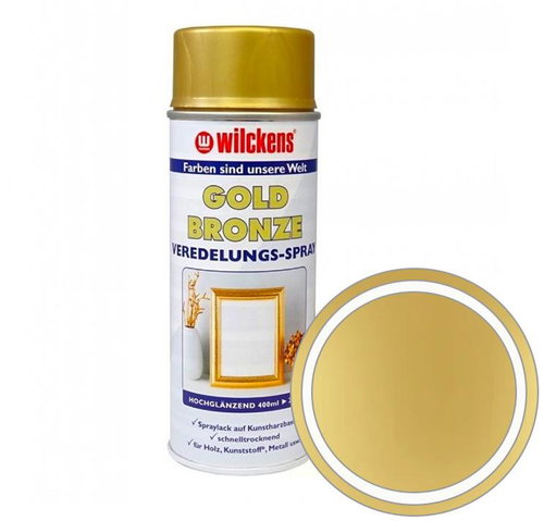 Wilckens Decorative Spray Paint Bronze Gold Effect Goldbronze Veredelungs 400 ml - Wall Paint - Main image