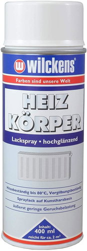 Wilckens White semi-matt spray paint for heating Heizkoerper Lackspray 400 ml - Spray Paint - Main image