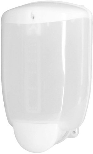 Wimex Liquid soap dispenser 1000 ml, PP, white - Soap Dispenser - Main image