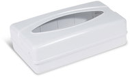 Wimex ABS cosmetic wipe dispenser, white - Sanitary Bag Dispenser