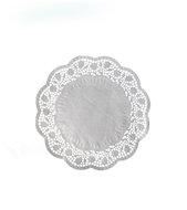 Wimex Decorative lace round white, diameter 14 cm - 100 pcs - Cake Board