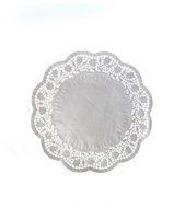 Wimex Decorative lace round white, diameter 16 cm - 100 pcs - Cake Board