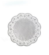 Wimex Decorative lace round white, diameter 18 cm - 100 pcs - Cake Board