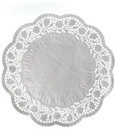 Wimex Decorative lace round white, diameter 36 cm - 6 pcs - Cake Board