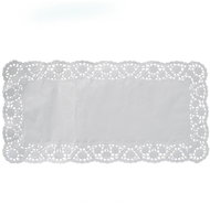 Wimex Decorative lace square white 36 x 46 cm - 100 pcs - Cake Board