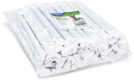 Wimex Paper straw Bubble Tea 12 × 21 cm, black, individually wrapped - 100 pcs - Straw