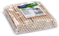 Wimex Paper straw Jumbo 8 × 15 cm, kraft - 100 pcs - Straw