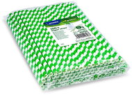 Wimex Paper straw Spiral 8 × 25 cm, green - 100 pcs - Straw