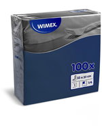 Wimex - 1-ply napkins 33 × 33 cm, dark blue - 100 pcs - Paper Napkins