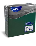 Wimex - 1-ply napkins 33 × 33 cm, dark green - 100 pcs - Paper Napkins