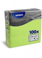 Wimex - 1-ply napkins 33 × 33 cm, yellow-green - 100 pcs - Paper Napkins