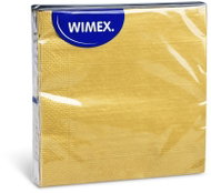 Wimex - 3-ply napkins 33 × 33 cm, gold - 20 pcs - Paper Napkins