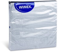 Wimex - 3-ply napkins 33 × 33 cm, silver - 20 pcs - Paper Napkins