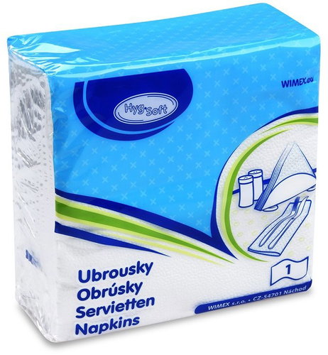 Wimex - 1-ply napkins 30 × 30 cm, white - 70 pcs - Paper Napkins - Main image