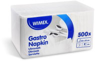 Wimex 70533 - 1-ply napkins 33 × 33 cm, white - 500 pcs - Paper Napkins