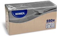 Wimex - 2-ply napkins 24 × 24 cm, natural brown - 250 pcs - Paper Napkins