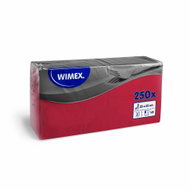 Wimex - 2 ply 1/8 folding napkins HF 33 × 33 cm, red - 250 pcs - Paper Napkins