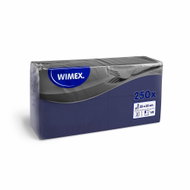 Wimex - 2-ply napkins 1/8 fold HF 33 × 33 cm, dark blue - 250 pcs - Paper Napkins