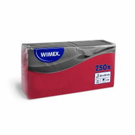 Wimex - 2-ply napkins 33 × 33 cm, red - 250 pcs - Paper Napkins