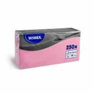 Wimex - 2-ply napkins 33 × 33 cm, pink - 250 pcs - Paper Napkins