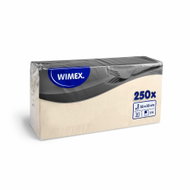 Wimex - 2-ply napkins 33 × 33 cm, beige - 250 pcs - Paper Napkins