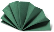Wimex DekoStar - 2-ply napkins 38 × 38 cm, dark green - 50 pcs - Paper Napkins
