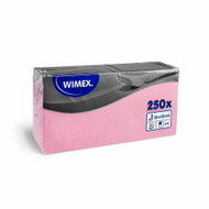 Wimex - 3-ply napkins 33 × 33 cm, pink - 250 pcs - Paper Napkins
