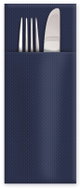 Wimex PREMIUM CutleryStar - 3-ply napkins 40 × 32 cm, dark blue - 50 pcs - Paper Napkins
