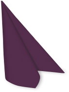 Wimex PREMIUM - 3-ply napkins 40 × 40 cm, dark purple - 50 pcs - Paper Napkins