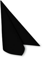 Wimex PREMIUM - 3-ply napkins 40 × 40 cm, black - 50 pcs - Paper Napkins